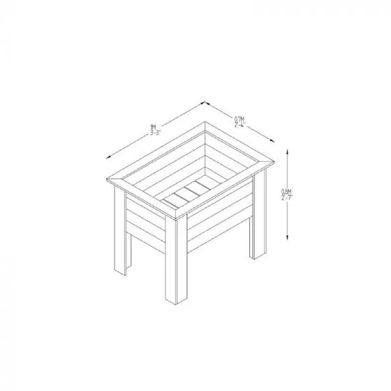 Forest Garden Deep Root Planter 1M 5 Forest Garden Deep Root Planter 1M - Image 3