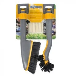 Hozelock Brush Twin Pack Car Care / Wheel / Shampoo Sticks