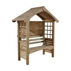Forest Garden Cadiz Arbour - Home Delivery 9 Forest Garden Cadiz Arbour - Home Delivery -Rustic Roots 3 6