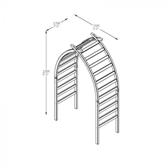 Forest Garden Whitby Arch - Home Delivery 6 Forest Garden Whitby Arch - Home Delivery - Image 4