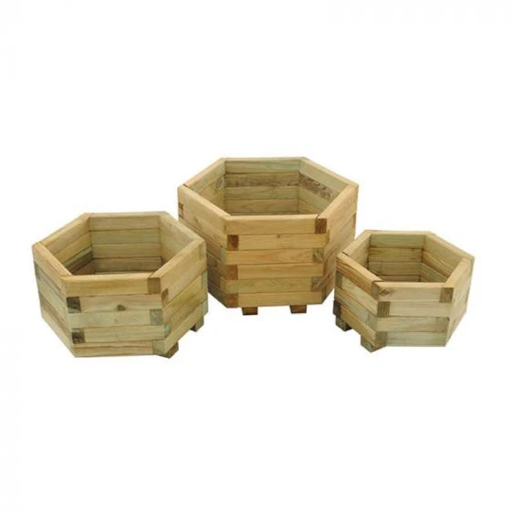 Forest Garden York Hexagonal Planter Small 4 Forest Garden York Hexagonal Planter Small - Image 2