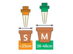 Hozelock Aquasolo Holiday Watering Cones For Medium Pots - 4 Pack -Rustic Roots aquasolo illo 1 400x298 1