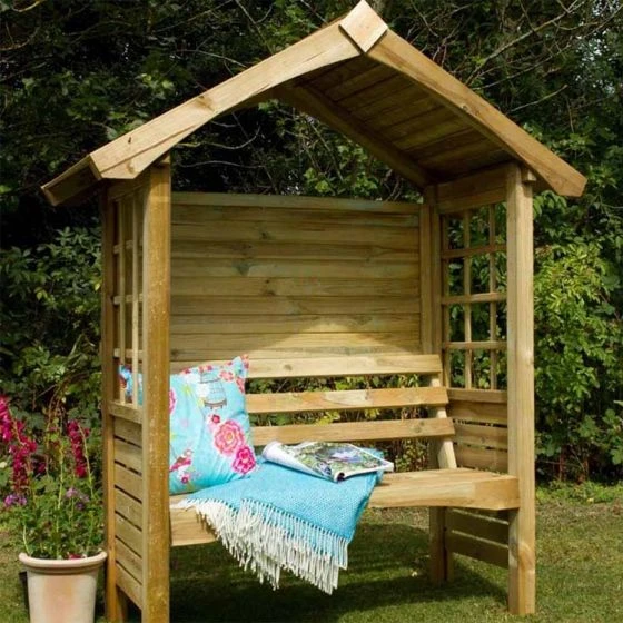 Forest Garden Cadiz Arbour - Home Delivery 2 Forest Garden Cadiz Arbour - Home Delivery