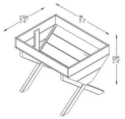 Forest Kitchen Garden Trough 9 Forest Kitchen Garden Trough -Rustic Roots garden kitch trough 3