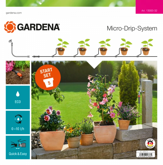 Gardena Micro-Drip-System - Start Set 5m 3 Gardena Micro-Drip-System - Start Set 5m