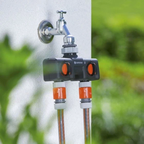 Gardena Twin Tap Connecter 5 Gardena Twin Tap Connecter - Image 3