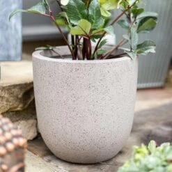 Apta Granito Egg Pot 46Cm 9 Apta Granito Egg Pot 46Cm -Rustic Roots granito 2 2
