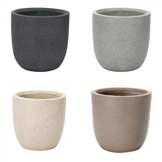 Apta Granito Egg Pot 46Cm 4 Apta Granito Egg Pot 46Cm - Image 2