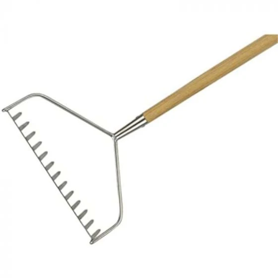 Kent & Stowe Stainless Steel Soil Rake 4 Kent & Stowe Stainless Steel Soil Rake - Image 2