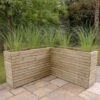 Forest Garden Linear Corner Planter 1.6m
