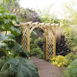 Forest Garden Large Ultima Pergola Arch - Home Delivery