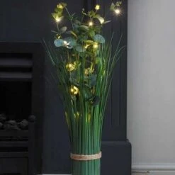Smart Garden In-Lit Verde Eucalyptus Faux Bouquet 70cm