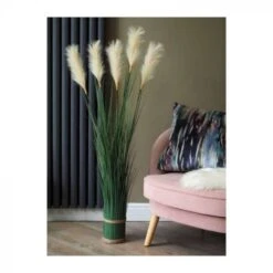 Smart Garden White Pampas Faux Bouquet 120cm 6 Smart Garden White Pampas Faux Bouquet 120cm -Rustic Roots white pampas 1