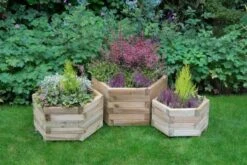 Forest Garden York Hexagonal Planter Medium