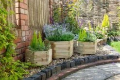 Forest Garden York Hexagonal Planters Set Of 3